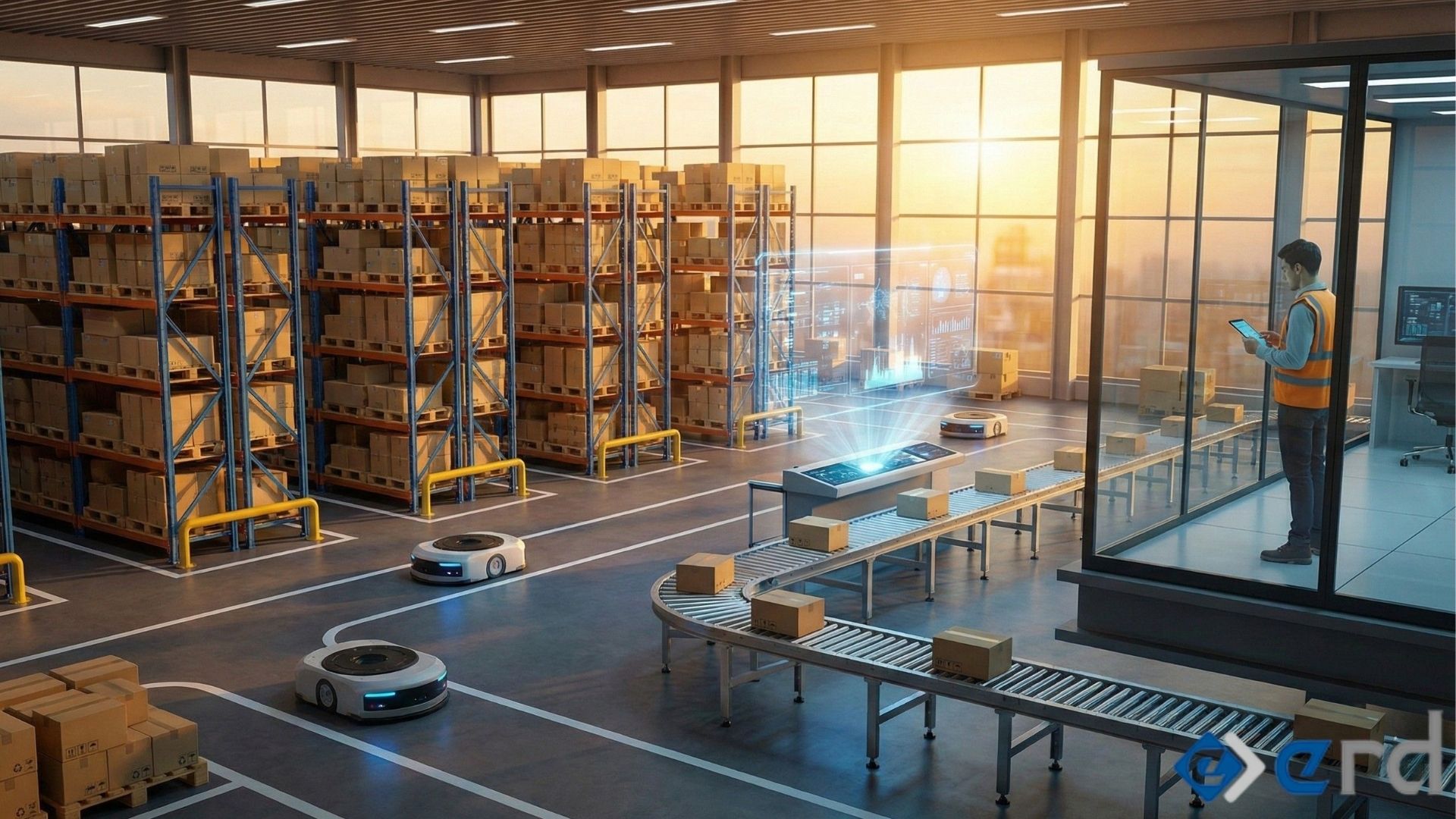 Yapay Zeka Destekli Depo Yönetimi ERD Yazılım